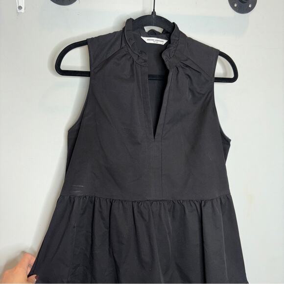 Amanda Uprichard Sleeveless Saffron Dress Black - Picture 4 of 6